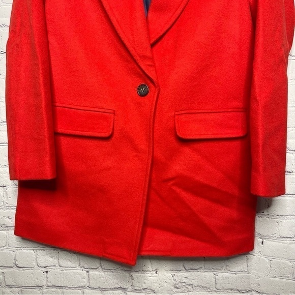 NWT J Crew Blazer Coat Italian Wool Cashmere Blend size Small - Picture 6 of 15